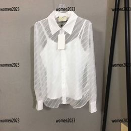 kadın gömlek bayan bluz Boyut S-XL yüksek kaliteli Mesh transparan gömlek ve askı astarı Yeni Gelenler etiketi tamamlandı Mar01