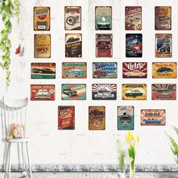 Motorcycle Art Tin Sign Poster Vintage Motor Metal Plaque Painting Car Service Wall Decor Garage Bar Home Art Craft Decor Personalised Art Decor Size 30X20CM w01