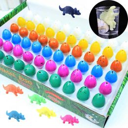 Science Discovery 10pcs Dinosaur Egg Hatching Toys Novelty Magic Eggs Adds Water Growing Egg Water Hatching Dinosaur Eggs Children Educational Toy Y2303