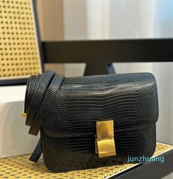 Brand Designer Bag Women's Fashion Classic Tofu Cowhide Ripple Flap Crossbody Bag Handbag Single Shoulder Clin Multi Color Size 24cm 08