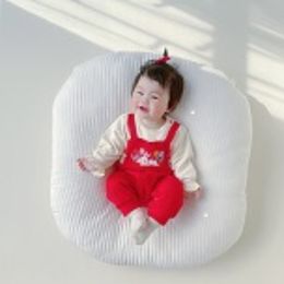 Pillows Lying Po Cushion Korean Baby Po Cushion Baby Background Po Lazy Sofa Nursing Bed Comfort Pillow 230309