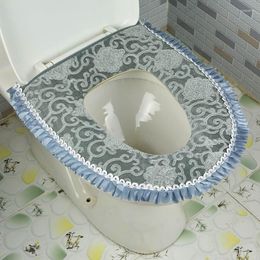 Toilet Seat Covers Bathroom Universal Cushion Waterproof Washer Household Cover