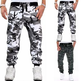 Mens Pants Camouflage Military Jogger Pure Cotton Spring Autumn Pencil Harem Pant Comfortable Trousers Camo Joggers 230309