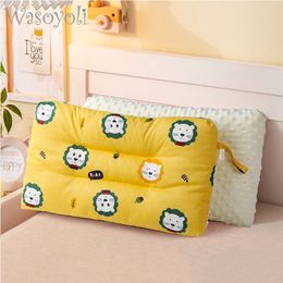 Pillows Baby Nursing Pillow 50x30cm Cotton Sleep Support Kids Colourful Cartoon Printed Shaping Cushion Head Sleep Positioner 230309