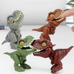 Science Discovery Dinosaur Model Toys Dinosaur Egg Movable Mouth Joint Simulation Dinosaur Science Education Toy For Children Kid Desktop Decor Y2303