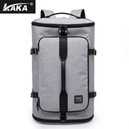 Bolsas escolares Kaka 40l Men Backpack 15.6 Laptop Bag Shoes Backpack Sacion Sports Fitness para mulheres adolescentes Bagpack Rucksack 230309