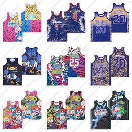 Movie version basketball Jersey Russell Westbrook Simmons Penny Hardaway The Gross Sisters Rugrats Gone Wild