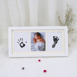 Keepsakes born Memorial Ink Hand Foot Print P Baby DIY Handprint Footprint Picture Growing Souvenir Items Paw Pad 230308