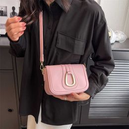 Mini Pink Flap Bags Women 2023 Spring Designer Fashion Retro Trend Leather Crossbody Bag Female Purple Handbags and Purses