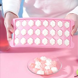 Ice Cream Tools Cat Paw Ice Cube Tray Summer Ice Cream Maker Mould Ice Chilling Cocktail Whiskey Tea Coffee Cooling Ice Mould Kitchen Gadget Z0308