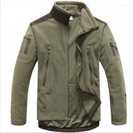 Men's Jackets Men Tactical Clothing Autumn Winter Fleece Army Jacket Softshell Hunt Military Style