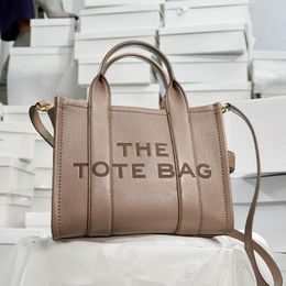 Evening Bags Brand Designer Letter Tote For Women Leather Shoulder Crossbody Bag Female Luxury Handbags Top-Handle Shopper