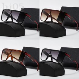 Luxury sunglasses designer glasses wide plastics frame leopard print fashion lunette homme beach UVA protection oversized sunglasses fashion party PJ040 C23