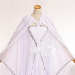 Stage Wear Mei Hua Xue Plum Blossom In Snow Simple Elegant White Costume For Outdoor Thematic Pography With Cloak