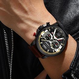 Wristwatches 2023 Brand Fashion Trend Outdoor Sports Watch Men's Multi-Functional Waterproof Men Quartz Relogio Masculino