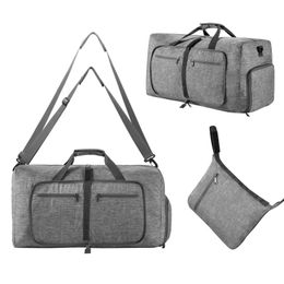 Stuff Sacks Multipurpose Storage Bag Travel Foldable Duffel Organize Handbag Overnight Weekend Clothing Shoes Arrange Pouch Accessories Item 230309