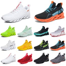 GAI Running Shoes for Men Breathable Trainers General Cargo Black Sky Blue Teal Green Tour Yellow Mens Fashion Sports Sneakers Free Seven