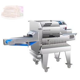 High Speed Cooked Meat Slicer Cooked Beef Steak Slicing Machine Beef Tendon Cowhells Shredding Cutting Machine