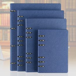 Notepads RuiZe Faux Leather Notebook A4 A6 B5 A5 Spiral Notebook Planner Agenda Hard Cover Office Business Notepad Planner Binder 230309