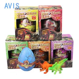 Science Discovery Dinosaur Eggs Hatching Dino Egg Large Size Super Dino Eggs 8*10cm Magic Egg that Hatch Dinosaurs Toy for Boy Girl Dino Fans Y2303