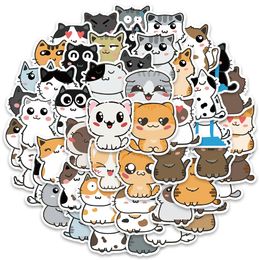 50PCS Kids Stickers Cats For Skateboard Car Baby Helmet Pencil Case Diary Phone Laptop Planner Decor Book Album Toys Guitar DIY Decals