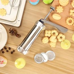 Baking Moulds Biscuit Press 240ml Maker Set Fondant Icing Decorating Sugarcraft Tool Kitchenware Kitchen Accessories Supplies