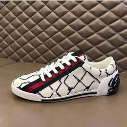 Luxury Men Vintage Low-top Printed Sneaker Designer Mesh slip-on Running Casual Shoes Lady Fashion Mixed Breathable Trainers mkjiyu qx116000002