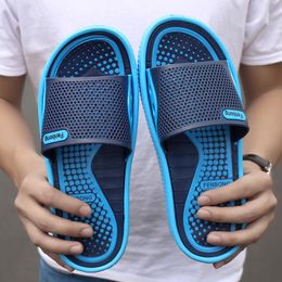 Slippers Men's Indoor Comfortable Non-Slip Home Bathroom Men Summer Beach Slides FootwearSlippers