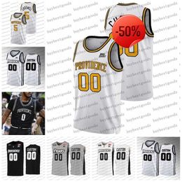 Custom Ncaa Provide Friars Basketball Jersey 13 Scott Morozov 14 Corey Floyd Jr. 21 Clifton Moore Devin Carter Bryce Hopkins