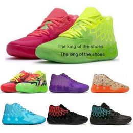 2023Lamelo shoes MB.01 Melo Ball High Quality Men Basketball Shoes MB1 Rick Galaxy Queen Buzz City Rock Ridge Red Blast 2022 Man TrainersLamelo shoes