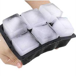 Ice Cream Tools Perfect Ice Cube Silicone Cube Maker Form Cake Pudding Chocolate Moulds Easy to Remove Ice Trays Fade Resistant Z0308