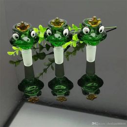 Smoking Pipes Frog cartoon glass bubble head Glass bongs Oil Burner Glass