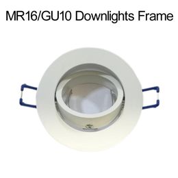 Recessed Downlight GU10 MR16 Lighting Accessories Bulb Holder Indoor Ceiling Light Frame usalight