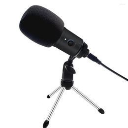 Microphones USB Microphone Condenser Recording For Computer Laptop PC Youtube Karaoke Game Studio Record With Shockproof Tripod