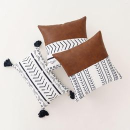 Pillow Sofas Cover Throw Case Splice Geometric Patterns Pillows For Living Room Decoration 30 50cm 45 45cm