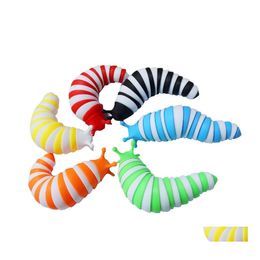 Decompression Toy Crossborder Snot Fidgetslug Slug Puzzle Drop Delivery Toys Gifts Novelty Gag Dh7Ko