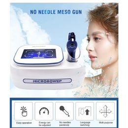 Portable Needle Free Beauty Device Mesotherapy Gun Meso Meso Gun Face Lifting Skin Tightening Anti Wrinkle Beauty Machine420