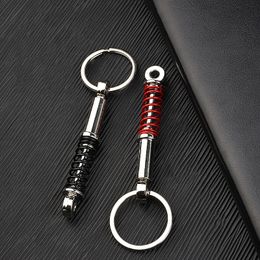 Key Rings Car Keyring Piston Shock Absorber Shape Keychain Decoration Key Chain Pendant Auto Accessories chaveiro para carro Au