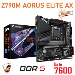 LGA 1700 Motherboard Gigabyte Z790M AORUS ELITE AX DDR5 Mainboard Support Intel 12th 13th Gen Core i3 i5 i7 i9 CPU 128GB M.2