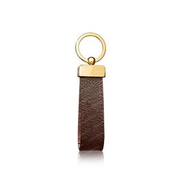 Keychain Key Chain Buckle lovers Car Keychain Handmade Leather Keychains Men Women Bag Pendant Accessories 4 Colour 652212530