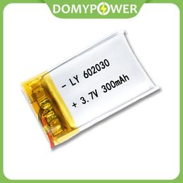 Tablet PC Batteries 3.7V 300mAh Mini Lipo Li-ion Battery 602030 Lithium Polymer Rechargeable Battery for MP3 MP4 Speaker GPS Wal