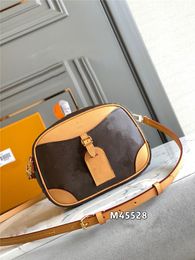 Designer Luxury Deauville MINI Shoulder Bag M45528 canvas Brown pochette Cross body Bag 7A Best Quality