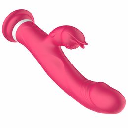 Vibrators rabbit heating vibrator silicone suction cup simulation dildo, female sex tools, masturbator, sex toys