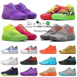 2023Lamelo shoes Basketball Shoes Mens Trainers Sports Sneakers Black Blast Buzz City Rock Ridge Red Lamelo Ball 1 Mb.01 Men Lo Ufo Not FromLamelo shoes