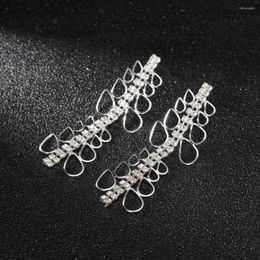 Dangle Earrings YFJEWE Fashion Double Ball Drop For Women Korean Tassel Long Gift Jewelry Statement E589