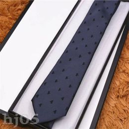 Mens Necktie Designer Business Suit Decorative Silk Jacquard Classic Wedding Outdoor Cravate Wear Convenient Casual Tie Black Bule Red PJ045 C23