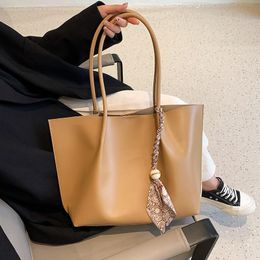 Evening Bags Women's Bag 2023 Leather High-capacity Fashion Shoulder Shopper Travel Brand Designer Luxury PU Cosmetic BagEvening