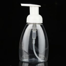 250ML Foam Bottle Hand Sanitizer Transparent Bottle Empty Cosmetic Plastic Foam With Pump Hand Wash Soap