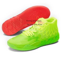 2023Lamelo shoes MB.01 Men Basketball Shoes Rick And Morty For sale 2022 LaMelos Buzz City Black Blast Queen Citys Rock Ridge Red Not FromLamelo shoes
