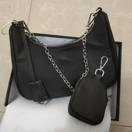 Shoulder bags handbags High quality Crossbody bag Heart-shaped decoration Tarpaulin Nylon wallet wholesale